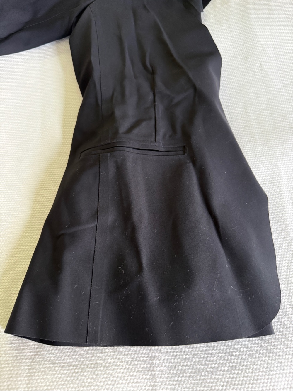 Athleta Black Open-Front Blazer, sz 8 - Picture 12 of 13